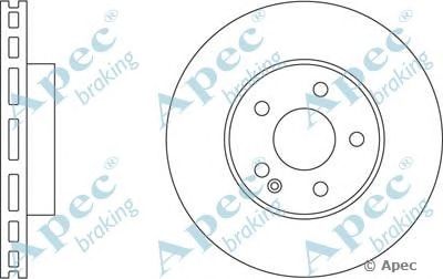 APEC BRAKING dsk2289 -  Тормозной диск